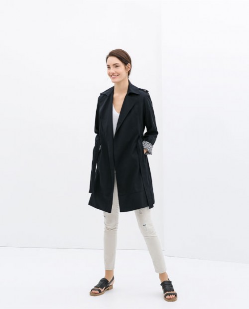 Trench coat. Autor: www.zara.com