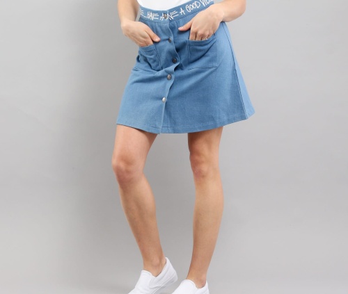 Stussy Denim Link Skirt